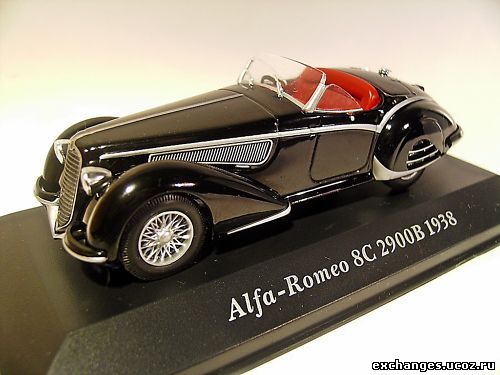 IXO Alfa Romeo 8C 2900B 1938 1/43